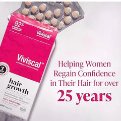 Viviscal Advanced Hair Growth Supplements for Women (180 Tablets Pack of 2) 6 Month Supply