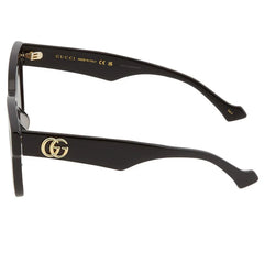 Gucci Women’s Sunglasses Oversized Square GG0998S Black Acetate | Italy