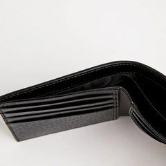 Gucci Wallet Marmont Men Leather Bi-Fold Black Double G | Italy